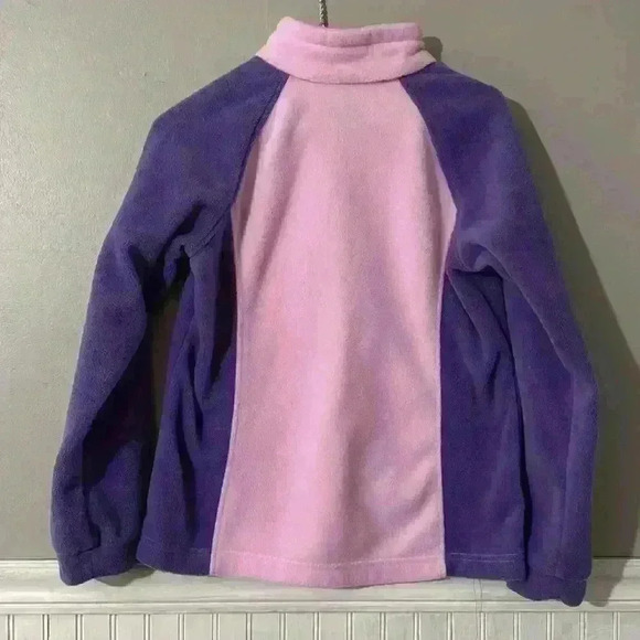 Columbia Youth Zip Up Fleece Jacket. Youth Size L (14-16). Like New. - Picture 2 of 6